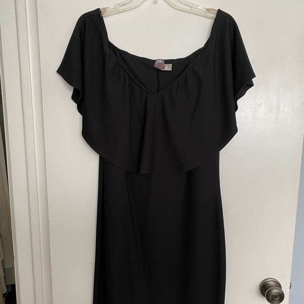 Perfectly Priscilla Black Cocktail Dress